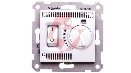 Regulator temperatury 250V 10A 5-30C IP20 biały SDN6000121