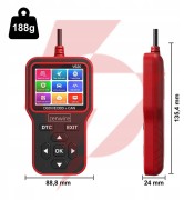 Interfejs tester skaner diagnostyczny  obd2 elm327 can zenwire v620