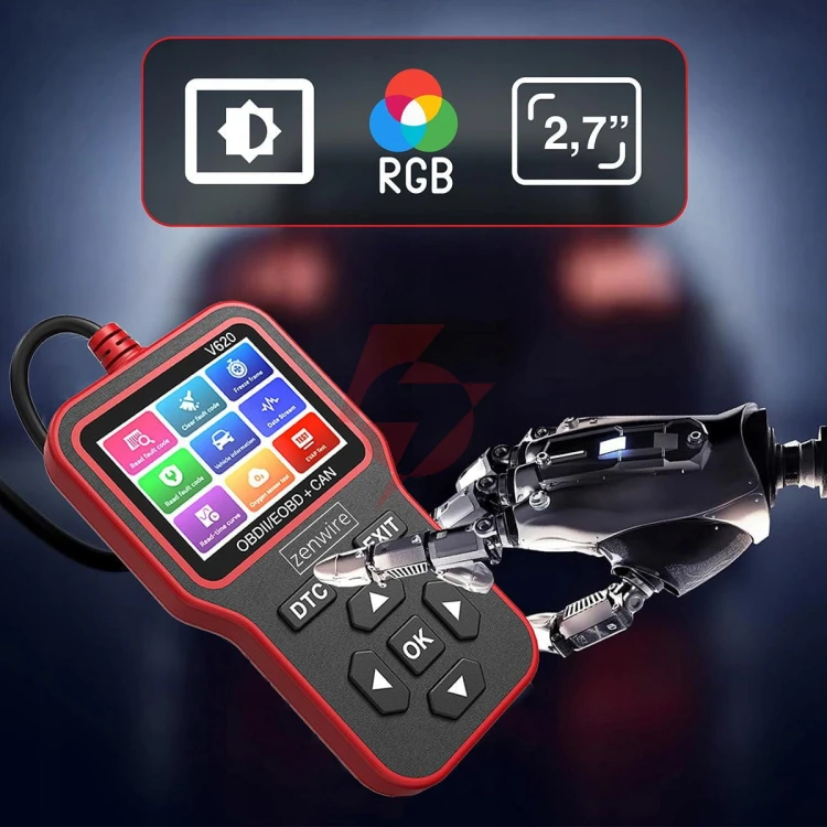 Interfejs tester skaner diagnostyczny  obd2 elm327 can zenwire v620