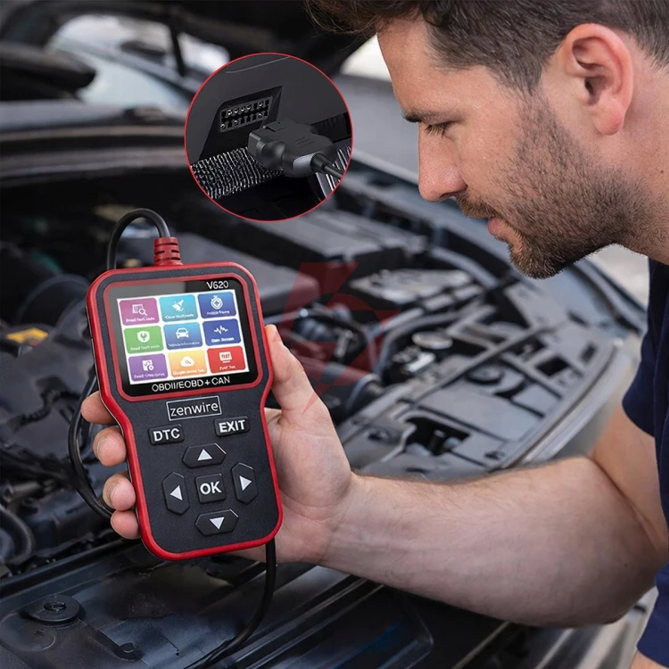 Interfejs tester skaner diagnostyczny  obd2 elm327 can zenwire v620