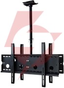 Uchwyt sufitowy podwójny do tv led/lcd ar-21d 30-65" 57-80cm art