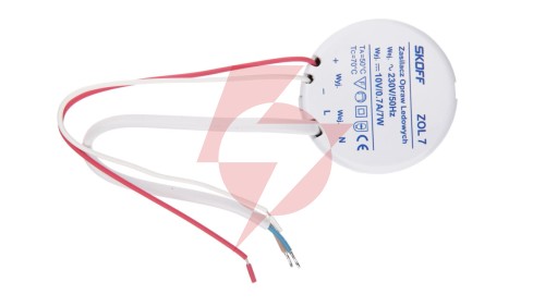 Zasilacz napięciowy typ ZOL7-10 100 - 240 V AC / 10 V DC 7 W IP 20 0 0
