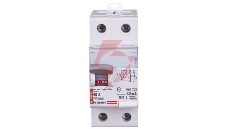 Wyłącznik różnicowoprądowy P 302 2P 40A 0,03A Typ F (HPI) SERII DX3 411591