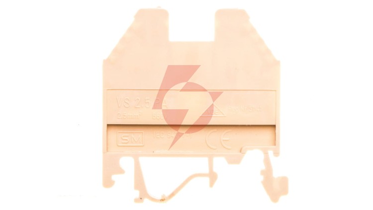 Złączka szynowa gwintowa 2,5mm2 beżowa VS 2,5 PA 003901000