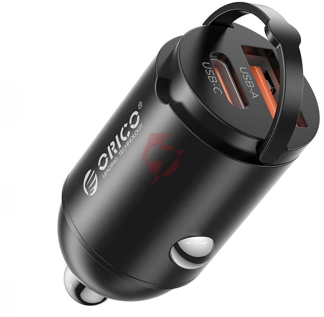 Ładowarka samochodowa orico 2×usb-c, 30w