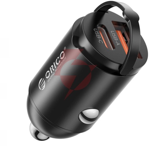 Ładowarka samochodowa orico 2×usb-c, 30w
