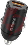 Ładowarka samochodowa orico 2×usb-c, 30w