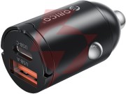 Ładowarka samochodowa orico 2×usb-c, 30w