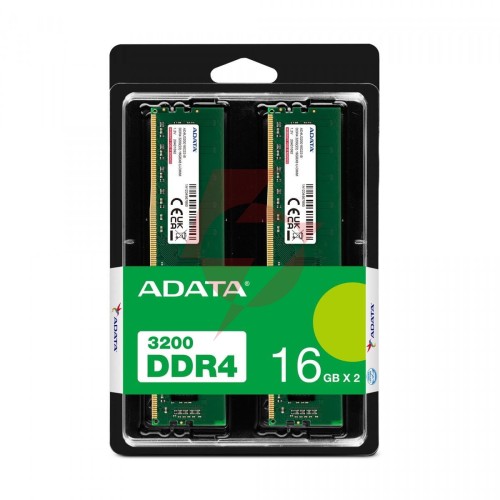 Pamięć ddr4 adata premier 3200 dimm 32gb (2x16gb) cl22