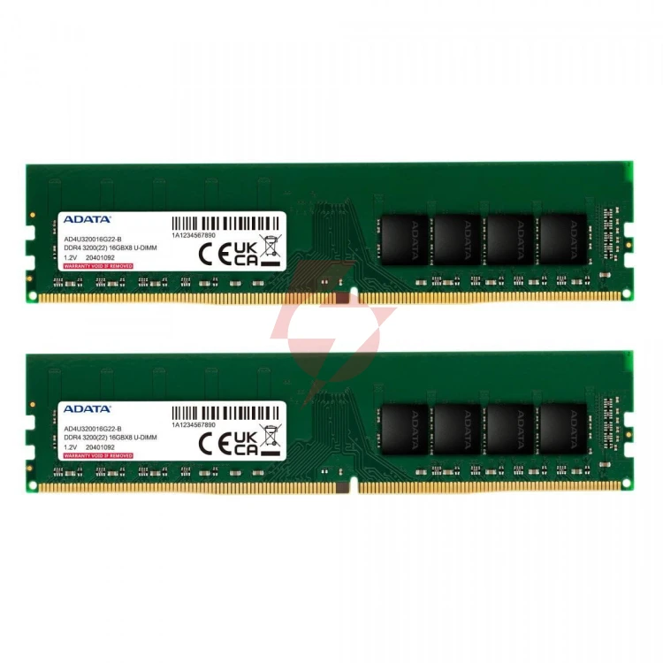 Pamięć ddr4 adata premier 3200 dimm 32gb (2x16gb) cl22