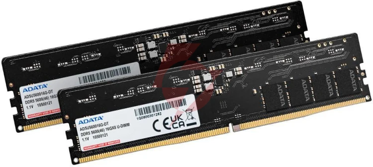 Pamięć ddr5 adata premier 5600 dimm 32gb (2x16gb) cl46