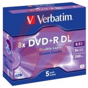 Płyty dvd+r dl verbatim datalife plus (5szt)