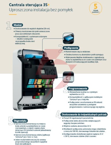 Zestaw somfy ixengo l 3s+ io comfort pack do 8m bram dwuskrzydłowych