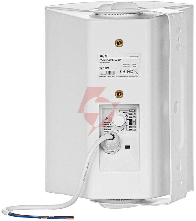 Głośnik naścienny hqm-nzpz3025w 30w