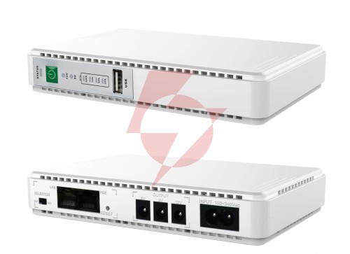 Zasilacz awaryjny volt polska mini ups dc 5/9/12v 8800mah do routera / poe