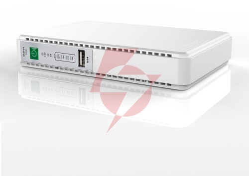 Zasilacz awaryjny volt polska mini ups dc 5/9/12v 8800mah do routera / poe