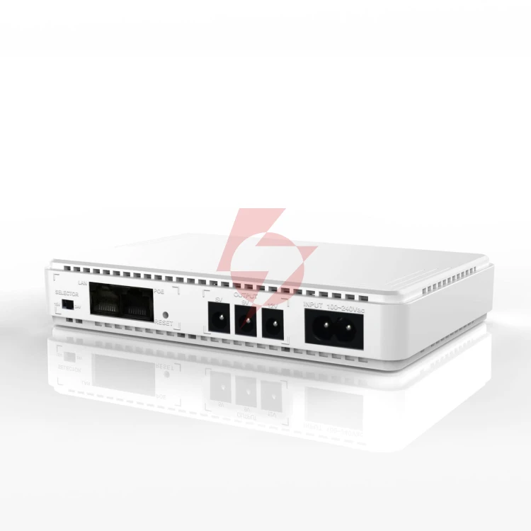 Zasilacz awaryjny volt polska mini ups dc 5/9/12v 8800mah do routera / poe