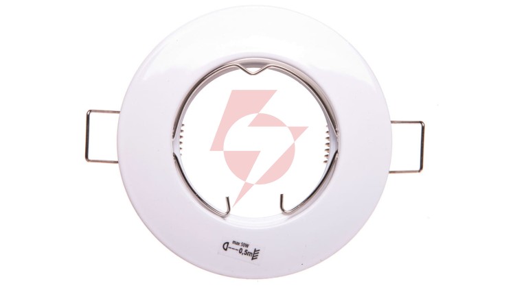 Oprawa punktowa 1x 50W IIIkl. 12-V IP20 LUTO CTX-DS02B-W 02580