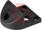 Przykręcany stoper do bramy psg 61.191 (130x150/h65) powlekany gumą