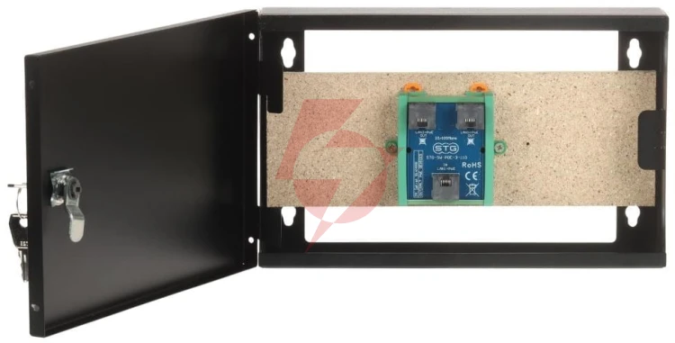 Switch poe / extender stg-sw-poe-3-110 3-portowy stg
