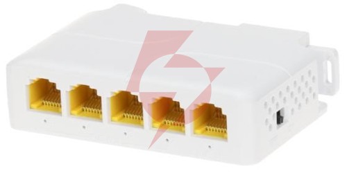 Switch poe / extender spt-poe/4g-poe-din-e 5-portowy delta network