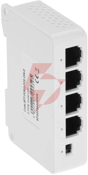 Switch poe / extender spt-poe/3-poe-din-e 4-portowy delta network
