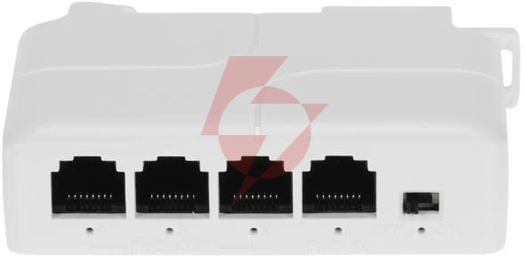 Switch poe / extender spt-poe/3-poe-din-e 4-portowy delta network