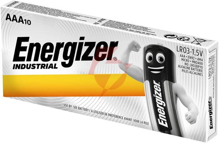 Bateria lr03 / aaa energizer industrial (box 10 szt.)