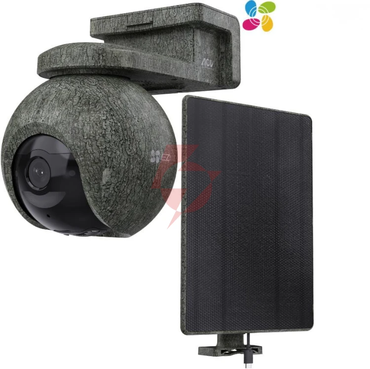 Kamera ip ezviz eb8 pro 4g ranger kit 8mp z panelem słonecznym 8w 4g wi-fi moro