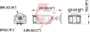 Kamera ip hikvision ds-2cd2t83g2p-lisu/sl(180°)(o-std)
