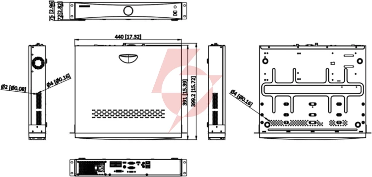 Rejestrator ip hikvision ds-7732nxi-k4/vpro