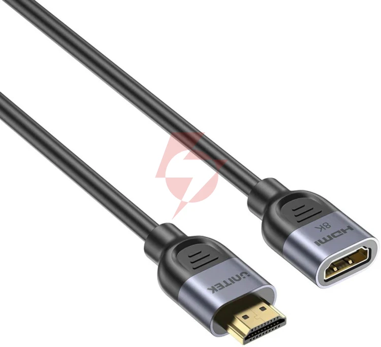 Adapter unitek przedłużacz hdmi (m) - hdmi (f) 2.1, 8k 2m