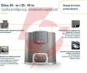 Zestaw somfy elixo 3s+ io comfort pack do 600kg bram przesuwnych