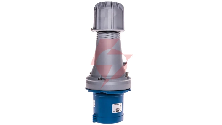 Wtyczka przenośna 63A 3P 230V niebieska IP44 POWER TWIST 0331-6
