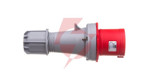 Wtyczka przenośna 63A 4P 400V czerwona IP44 POWER TWIST 0341-6