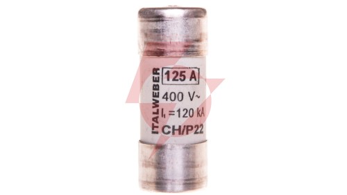 Wkładka bezpiecznikowa cylindryczna 22x58mm 125A gG 400V CH22P /z wybijakiem/ 006711028
