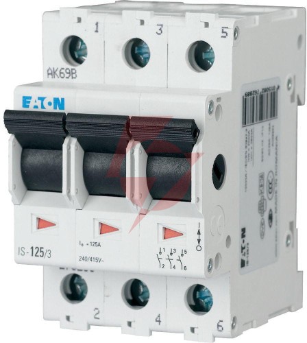Eaton rozłącznik izolacyjny modułowy 40a 3z 3p 3m 415v ac is- 40/3