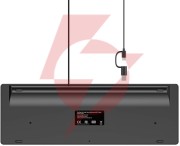 Klawiatura przewodowa unitek slimtap usb-c/usb-a
