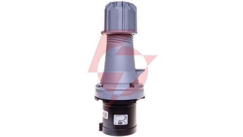 Wtyczka przenośna 63A 4P 690V czarna IP44 POWER TWIST 0341-7