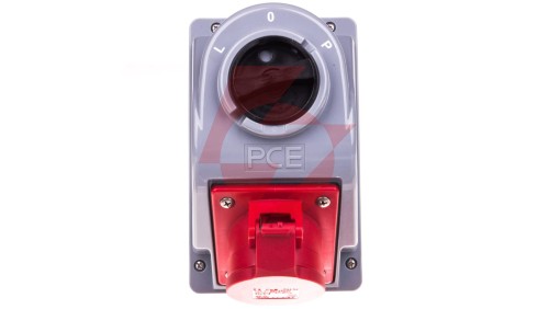 Gniazdo stałe z wyłącznikiem L-0-P 16A 5P 400V IP44 COMBO-POL 960615401W