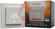 Termostat heatit z-trm7 white ral 9003 z-wave thermostat 3600w 16a 868,4 mhz