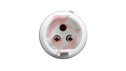 Wtyczka przenośna 16A 2P 42V biała IP44 TWIST 082-12v