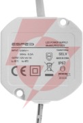 Zasilacz dopuszkowy espe lp-1212-211 12v 1a 12 w ip67 5.5 / 2.1 mm