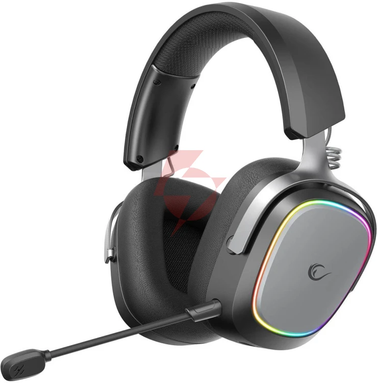 Słuchawki rampage retsu słuchawki bezprzewodowe nauszne bt 2.4g rgb czarne