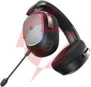 Słuchawki rampage retsu słuchawki bezprzewodowe nauszne bt 2.4g rgb czarne