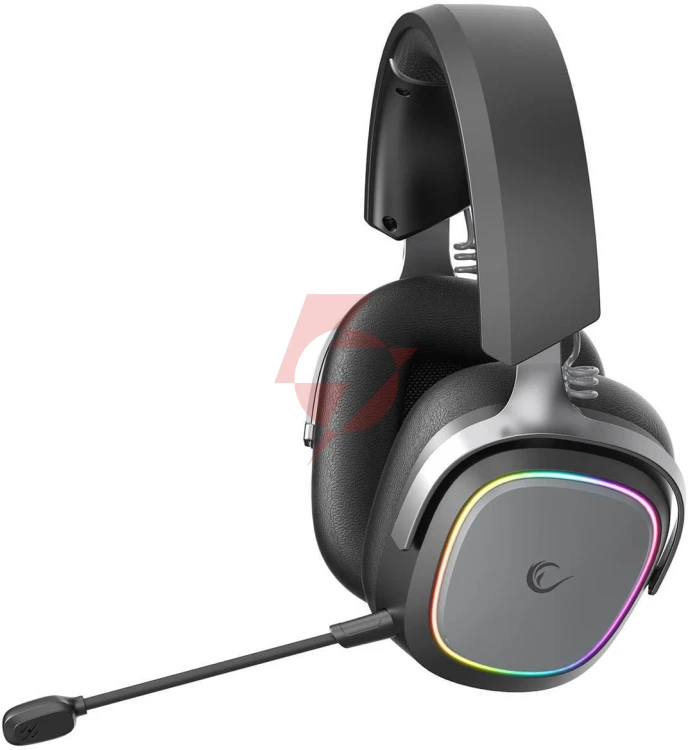 Słuchawki rampage retsu słuchawki bezprzewodowe nauszne bt 2.4g rgb czarne