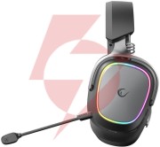 Słuchawki rampage retsu słuchawki bezprzewodowe nauszne bt 2.4g rgb czarne