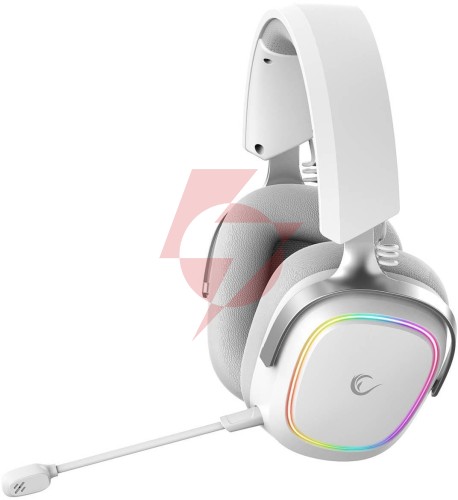Słuchawki rampage retsu słuchawki bezprzewodowe nauszne bt 2.4g rgb białe
