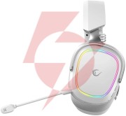 Słuchawki rampage retsu słuchawki bezprzewodowe nauszne bt 2.4g rgb białe