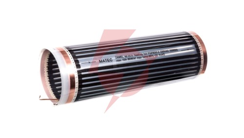 Folia grzejna pod panele 1m2 (0,5x2m) 80W 230V AC FGP-80/0,5x2 MTC10000359-WUN